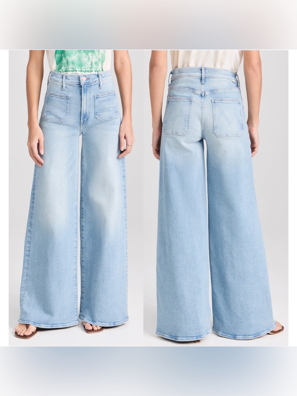 MOTHER Lil Patch Pocket Undercover Sneak Jeans California Cruiser